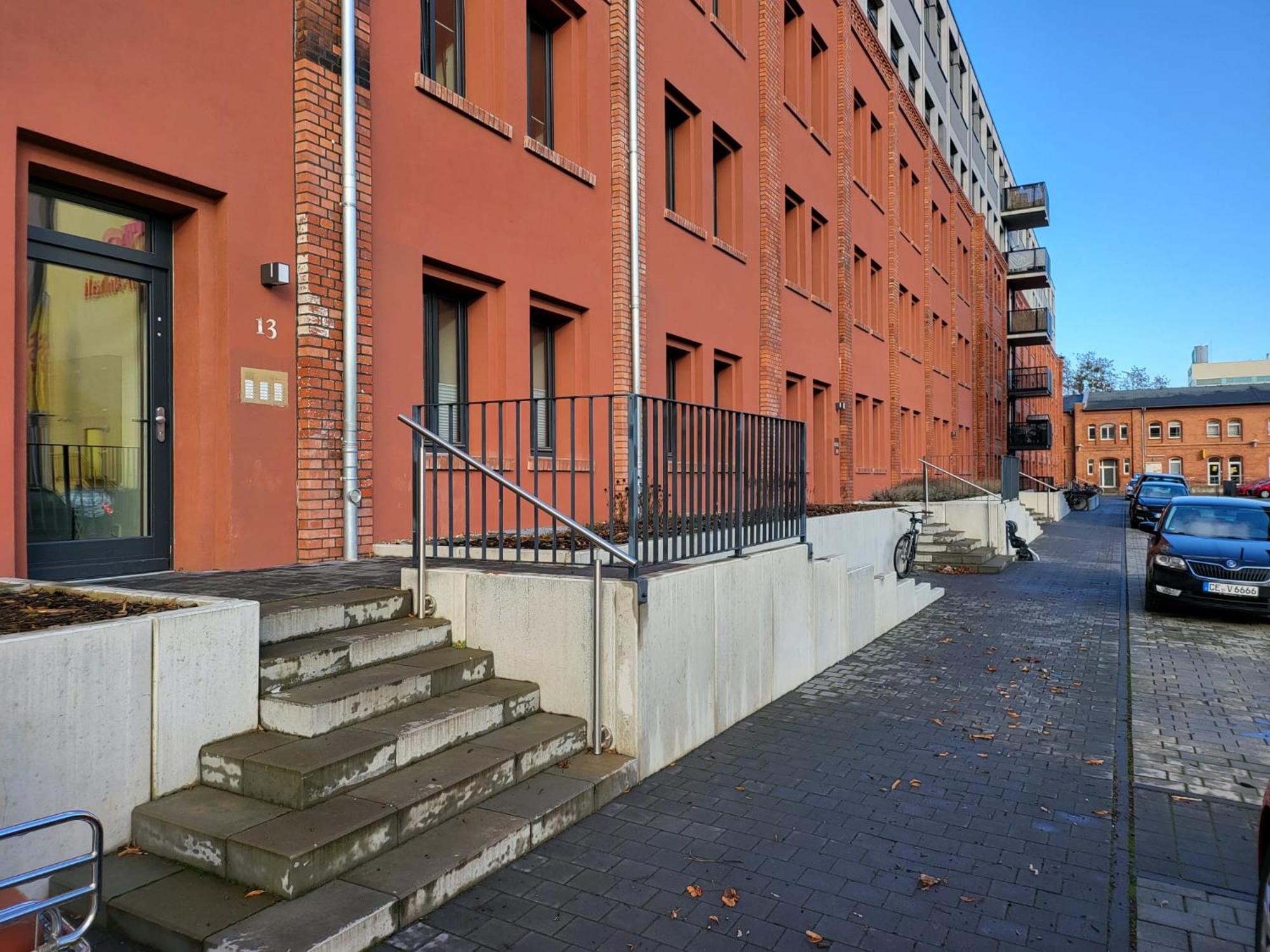 Trendige Stadtwohnung, Historisches Haus Mit Terrasse Und Garten มัคเดอบวร์ก ภายนอก รูปภาพ